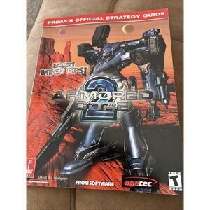PRIMAS ARMORED CORE 2 Strategy Guide Book PRIMA Video Games PLAYSTATION 2 PS2